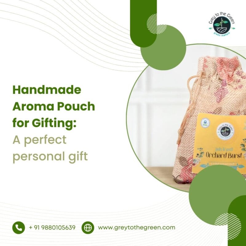 handmade aroma pouch for gifting