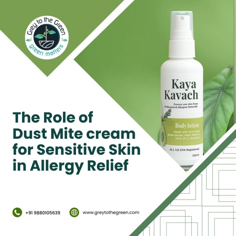The Role of Dust Mite Cream for Sensitive Skin in Allergy Relief