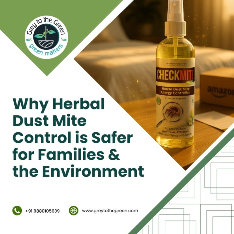 Why Herbal Dust Mite Control is Safer for Families and the Environment